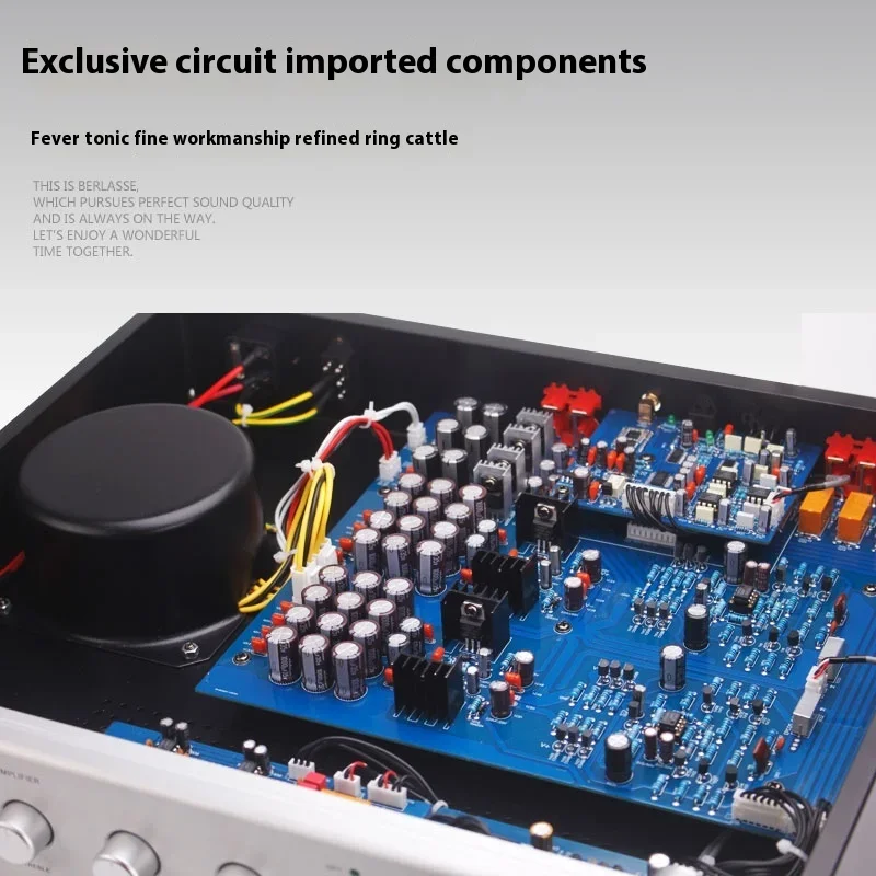 AMXEKR HIFI Fever Field Effect Preamplifier 1794 Decoder 5125 Bluetooth with Remote Control Phono Preamp Amplifier Audio - Image 5