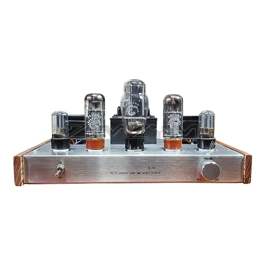 EL34 High End Home Tube Amplifier Pure Class A Handmade Home Theatre Vacuum Tube Amplifier 10w with Bluetooth 5.0 - Image 3