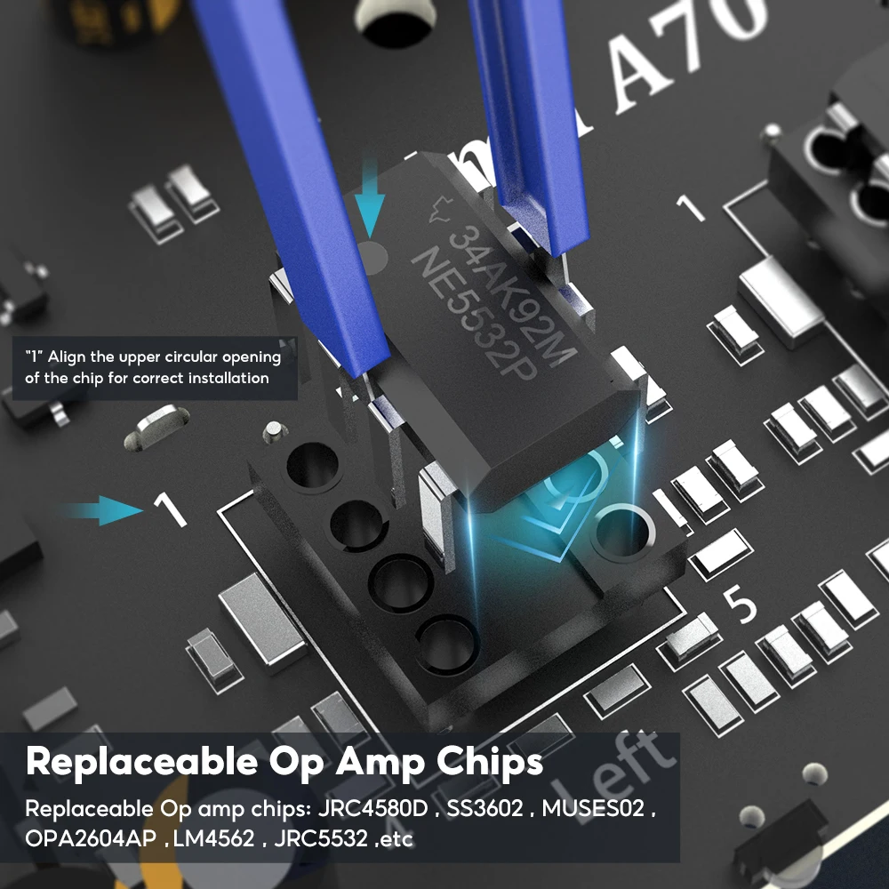 AIYIMA A70 TPA3255 PFFB Stereo Power Amplifier 300Wx2 Class D Stereo 2.0 Digital Audio Amp with XLR RCA Trigger Input - Image 5