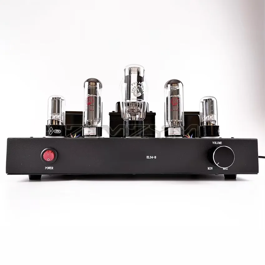 EL34 High End Home Tube Amplifier Pure Class A Handmade Home Theatre Vacuum Tube Amplifier 10w with Bluetooth 5.0 - Image 4