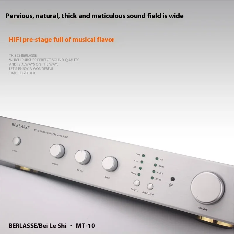 AMXEKR HIFI Fever Field Effect Preamplifier 1794 Decoder 5125 Bluetooth with Remote Control Phono Preamp Amplifier Audio - Image 4